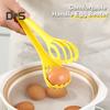 3 In1 Multifunctional Egg Beater Food Clamping Tool Comfortable Handle No Slip for Baking Stirring Eggs