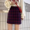Юбка А-силуэта с высокой талией в клетку для женщин — тренд осени/зимы 2023 года