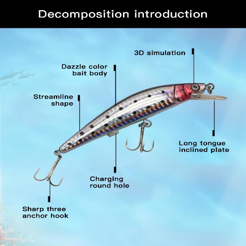 Приманка - электронная рыба, автоматическая плавающая приманка