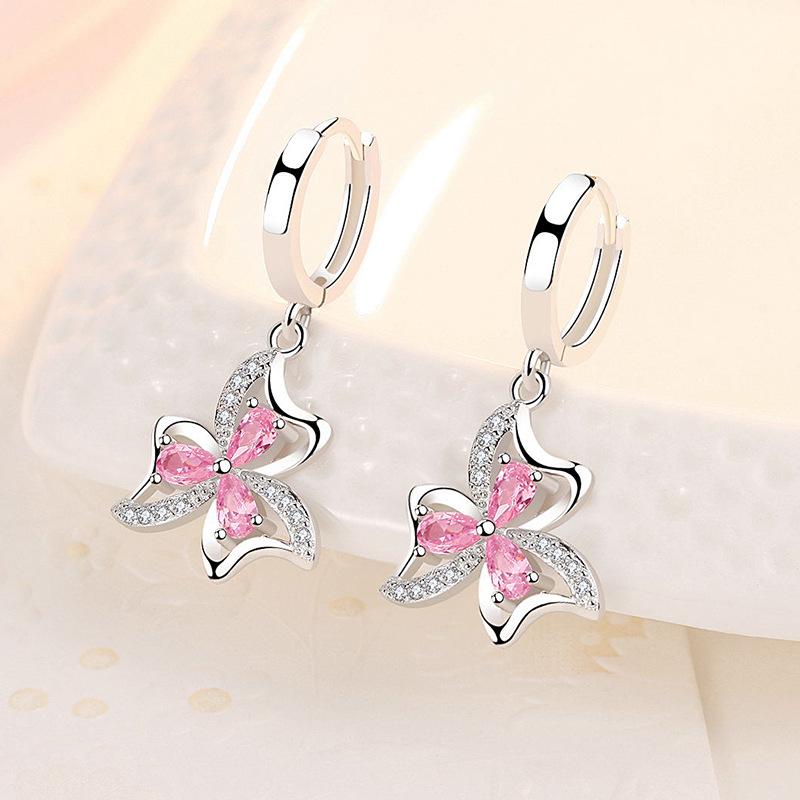 Lindon Copper Alloy Zircon Earrings Drop Earrings For Women Wedding Party Gifts