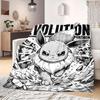 PokeMon Anime Print Blanket Warm  Comfortable Flannel Blanket Suitable for Bedrooms, Sofas, Beds, Chairs, Picnics, Travel
