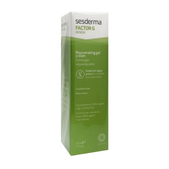 SESDERMA - Gel Crème Rajeunissant Factor G Renew 50 ml de gel