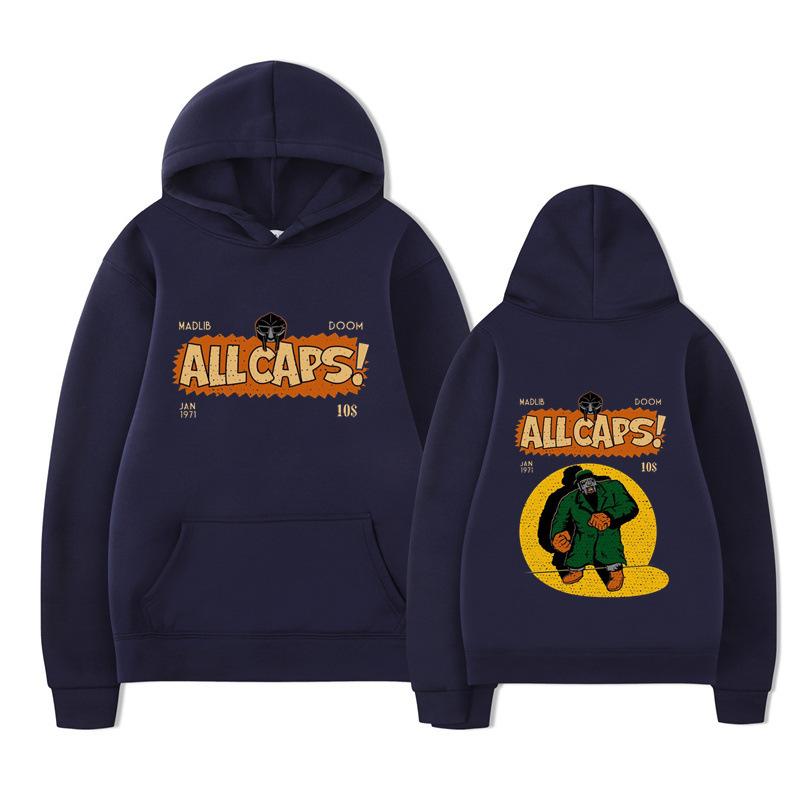 Madlib Doom Hoodies Pullover Singer Madvillain Mf Doom