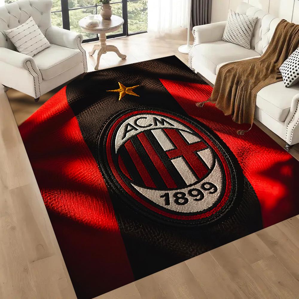 Ac Milan Floor Rug Office Rug Design For Game Room Dormitory Decorate Room Hallway Antislip Rug Decorate Offices Perfect Birthdaychristmas Gift Idea