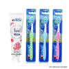 Набор Crest Dual-Color Отбеливающая зубная паста с ароматом розы и зубная щетка