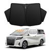 Toyota Windshield Sunshade UV No Suction Cups Light Summer UV Easy Installation and Includes Storage Bag [Enhanced Edition] Alphard/Vellfire (30
