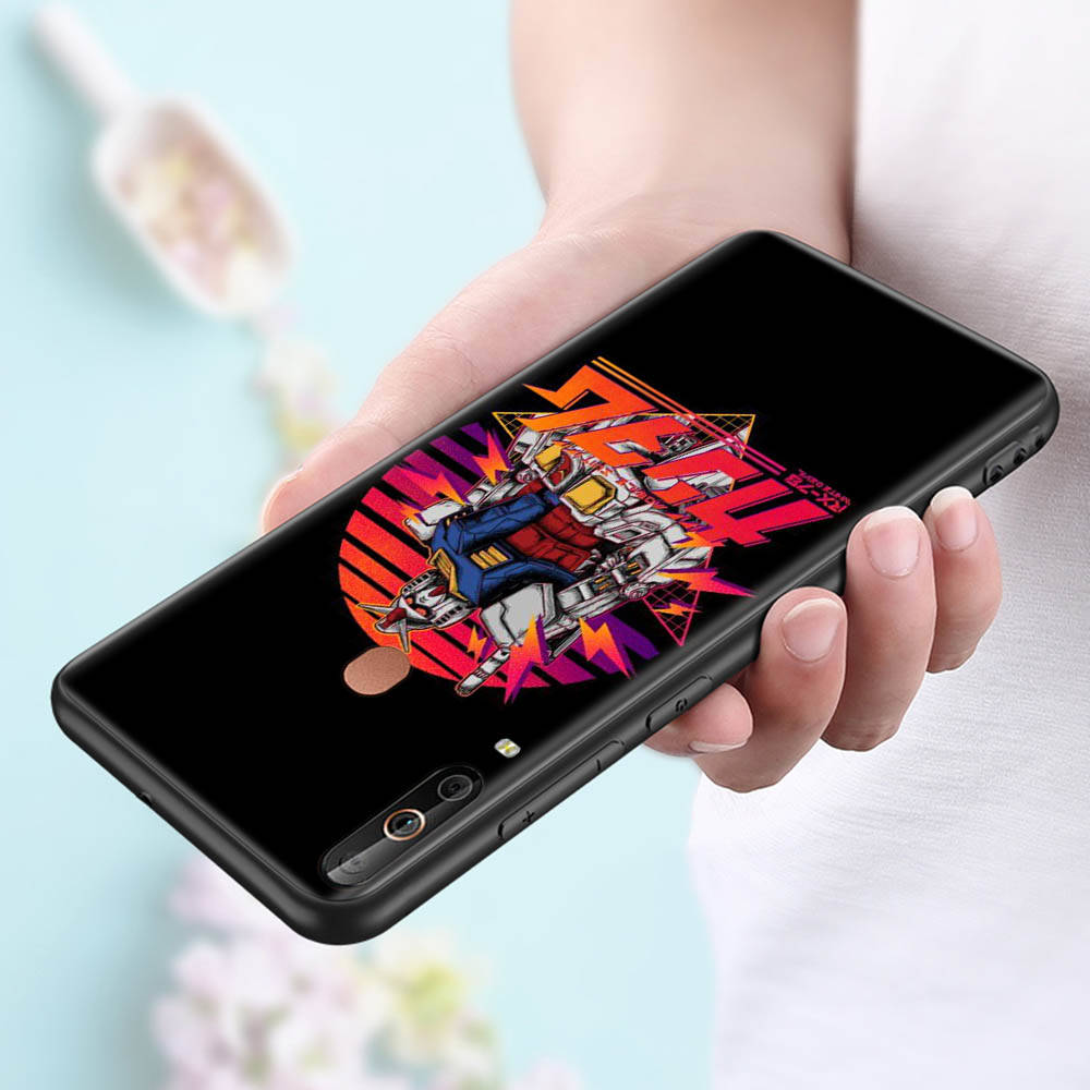 W-19 Gundam Meister Soft Case for Xiaomi Redmi 10A 10C 12C 13C 9A 9C 9T A3 A3X Note 8 9 10 11 12 13 Poco F5 F6 M6 X3 X6 C50 C51 C55 C65 Pro Plus 4G 5G