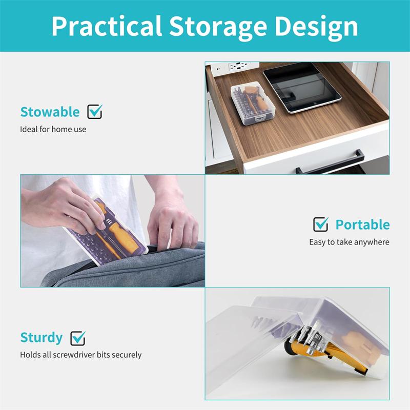 33 In 1 Precision Screwdriver Set Electronics Repair Tool Kit for Computer Laptop Nintendo Phone PS4 with for Beginner IT DIY