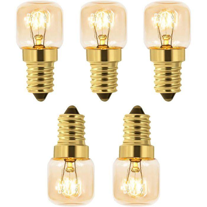 Ampoule four/réfrigérateur - AIMOONSA - T22 - E14 - 15W - Blanc chaud 2700K