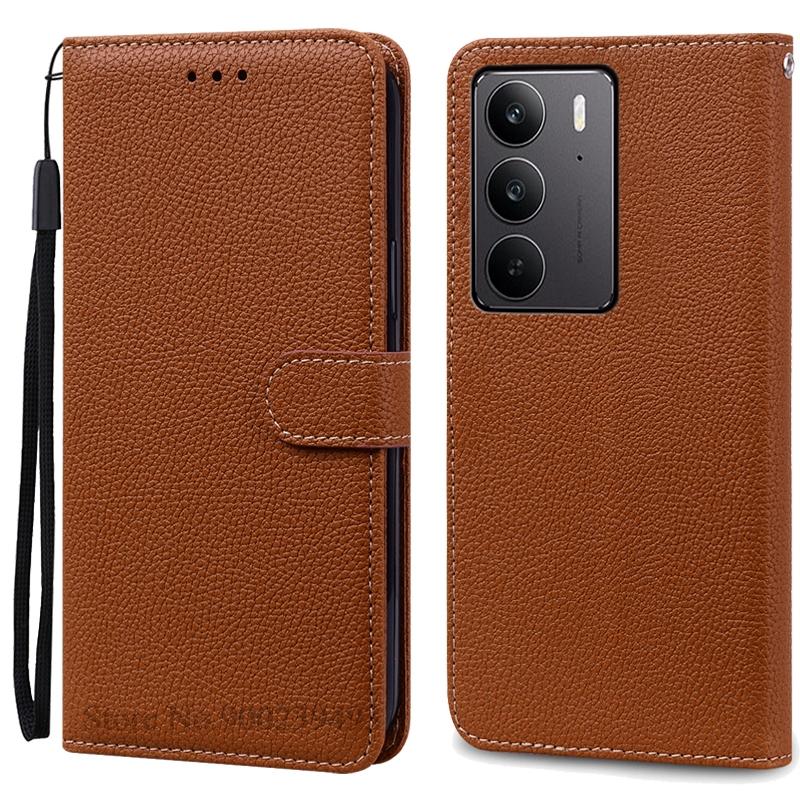 Для Realme 14X 5G Чехол Ударопрочный Кожаный Чехол-книжка Кошелек Для Realme 14X 5G Чехол Coque Fundas Оболочка