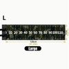 Foldable PVC Fishing Fish Measuring Ruler Waterproof Camo Measuring Mat with Acrylic Baffle