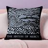 Подушка-чехол для подушки S-Sisters Of M-Mercy Наволочка Ультрамягкая Ткань, Дружелюбная к Коже Облачный Комфорт и Скрытая Молния