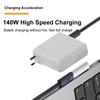140W Type-C Female To Magsafe 3 Converter Connector PD Charging Plug for MacBook Air/Pro