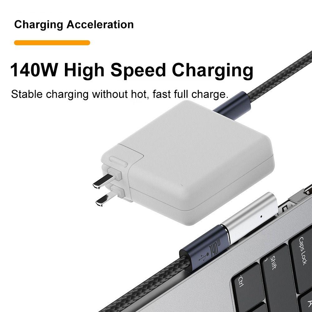 140W Type-C Female To Magsafe 3 Converter Connector PD Charging Plug for MacBook Air/Pro