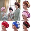 Beauty Head Wrap Curly Springy Hair Bonnet Satin Bonnet Night Sleep Hat Hair Loss Cover Chemo Caps