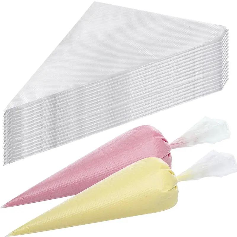 100PCS/Lot Pastry Piping Sleeves Leak Disposable Bag Confectionery Cake Accessories Baking Decorations Pocket Syringe Icing Cream Squeezing