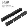 MUQZI Universal Aluminum Magnetic Vice Jaw Clamp 5–45mm Bike Table Vise Jaw Protective Insert