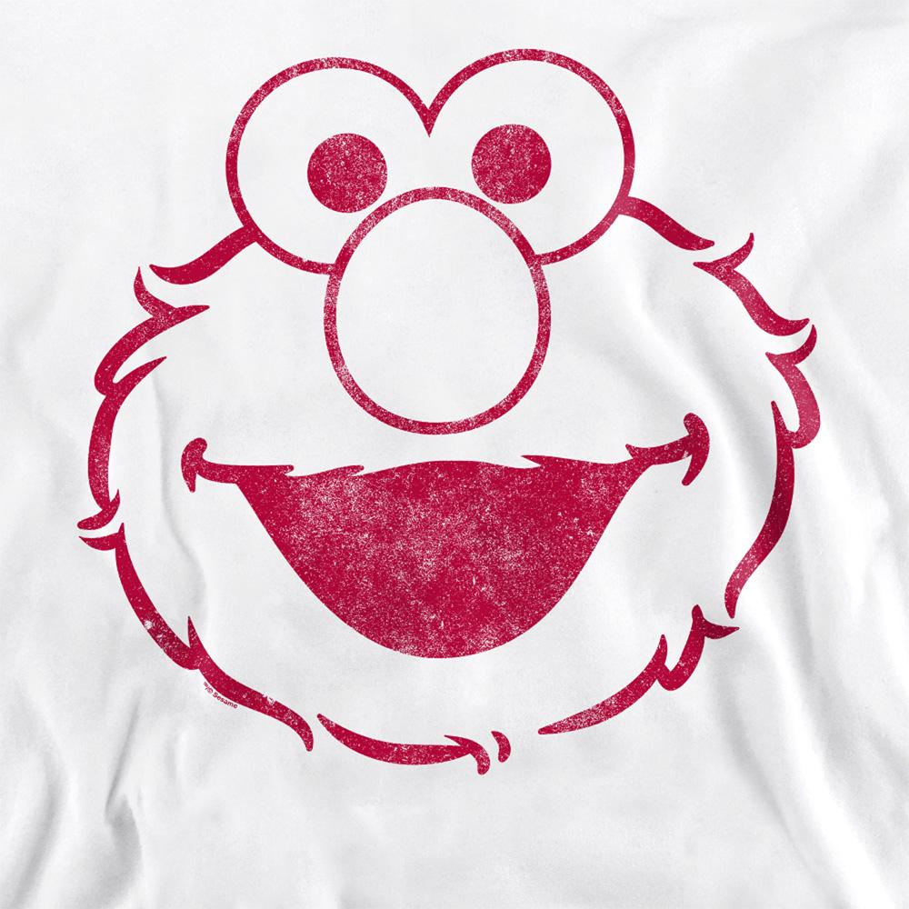 Sesame Street Unisex Adult Elmo Mono Sweatshirt