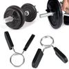 Dumbbell Bar Special Clamp Spring Clip Barbell Bar Clip Head Anti Loosening Dumbbell Accessories Weights for Fitness