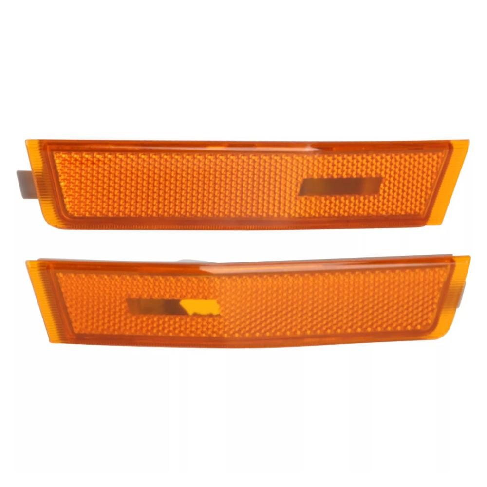 Для 2007-2010 Lincoln MKX Оболочка бокового габаритного огня переднего бампера янтарная левая+правая