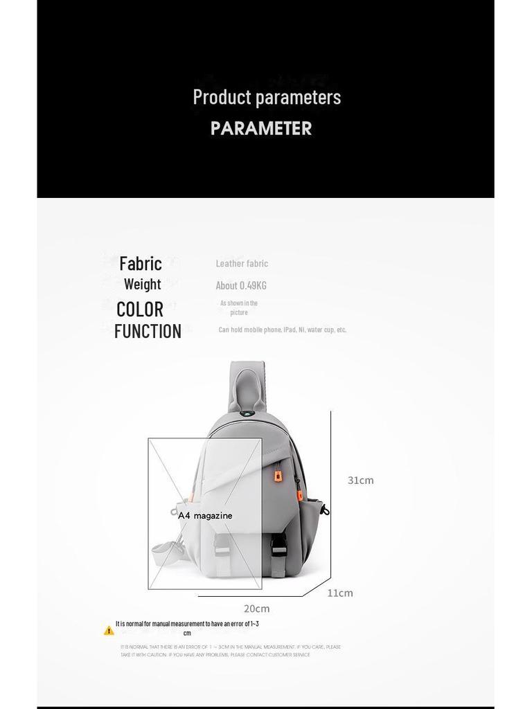 Водонепроницаемая сумка-мешок Cross Border Unisex: Высококачественная повседневная сумка-мессенджер и многофункциональная сумка через плечо для путешествий