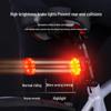 Smart Brake & Vibration Sensing Bike Tail Light - Ideal for Night Riding