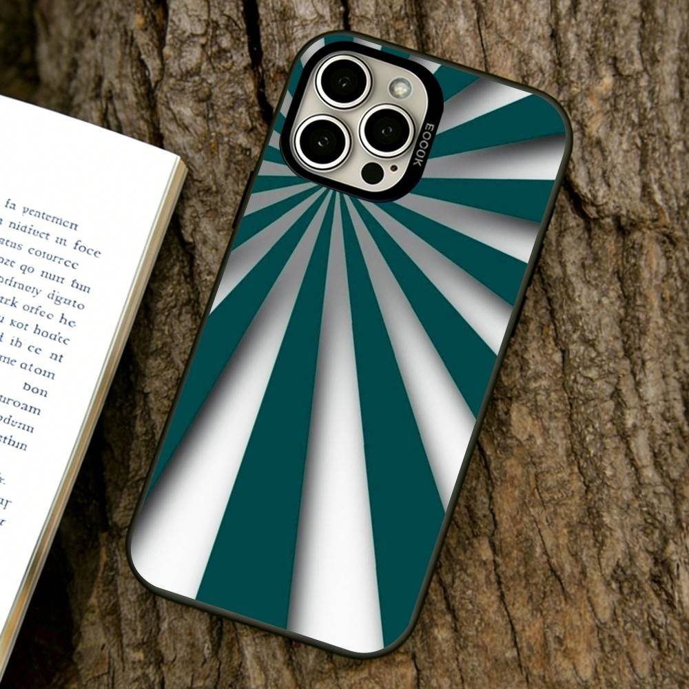 Clean line art Phone Case For iPhone 17,16,15,14,13,12,11 Plus,Pro Max,XS,Colorful Silver Phone case Funda Cover