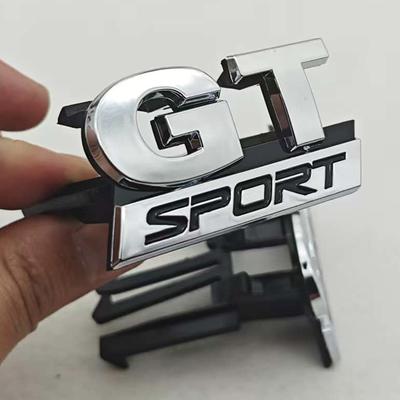 3D ABS Хром GT Sport Логотип Решетка Радиатора Автомобиля Передняя Решетка Значок Для Volkswagen VW GT Sport Значок Аксессуары