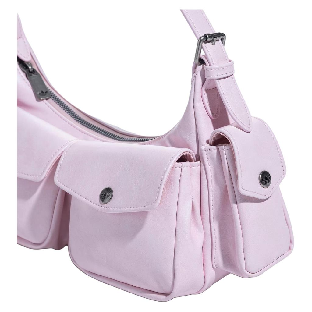 Women's Bag Adidas Originals CLASSIC SPORT Polyurethane Shoulder Bag Women's Sand Pink