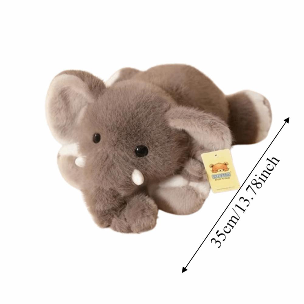Stuffed Animals Elephant Plush Doll Back Cushion Elephant Doll Stuffed Elephant Toy Baby Infants