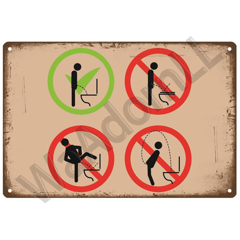 Винтажная металлическая вывеска для дома, забавный декор, оловянная табличка для туалета, туалет, туалет, настенное искусство, ванная комната, туалет, украшение стены туалета, паб