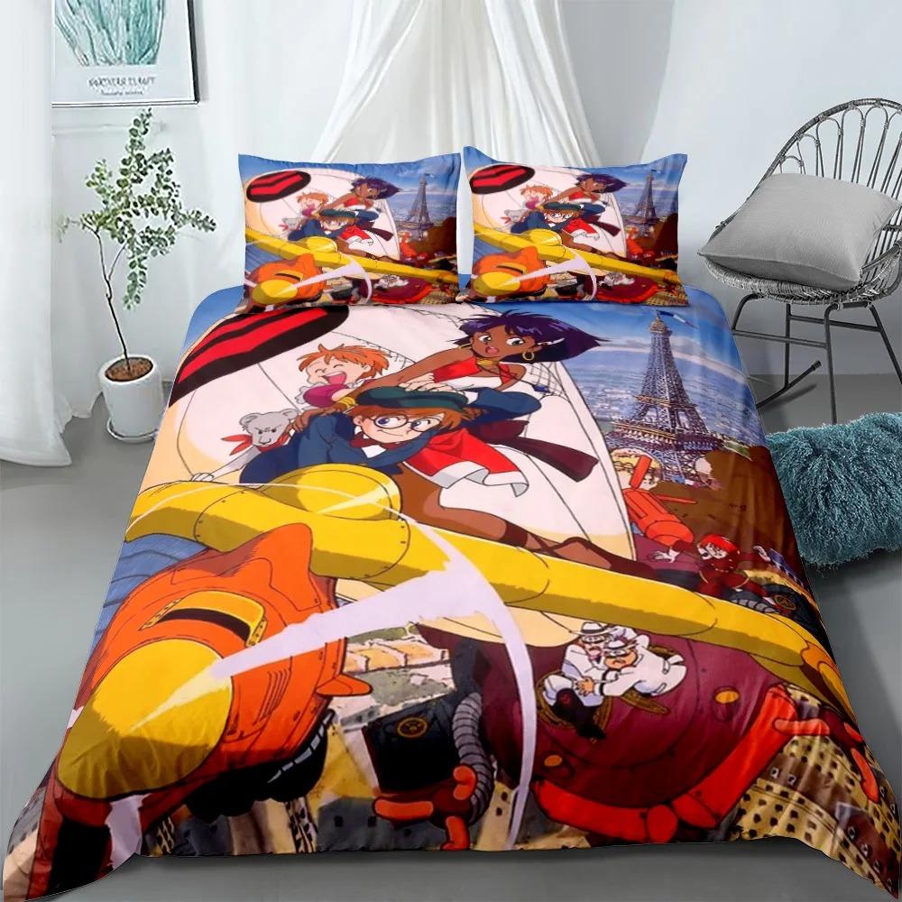 3D Print Anime Yame Yukana Bedding Set Soft Comforter Cover With 1/2pcs Pillow Shams For Kids Adults Microfiber Quilt Cover