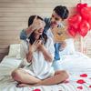 AEE2-Valentine's Day Greeting Card Handmade Greeting Cards Valentines Cards Set With Heart Shape Stones