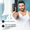 Nivea Мужской гель для душа Active Clean для тела, волос и лица 3 в 1 с ароматом угля 500 мл Упаковка из 1 шт. Мягкое средство для глубокого очищения
