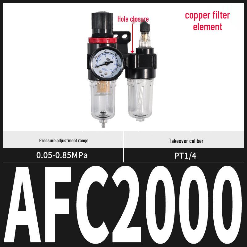 Pneumatic AFC2000 Dual Unit Oil-Water Separator & Air Filter