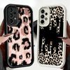 Чехол для телефона Samsung Galaxy A17 A16 A15 A14 A13 Леопардовый принт Трендовый дизайн A56 A36 A26 A55 A35 A25 A54 A34 A24 A53 A33 A23 A07