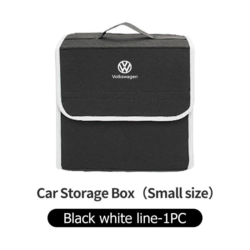 Car Trunk Storage Box Felt Nonwoven Foldable Portable PU29 Organizer For Volkswagen VW Scirocco Jetta Beetle Golf 4 5 6 Passat Polo