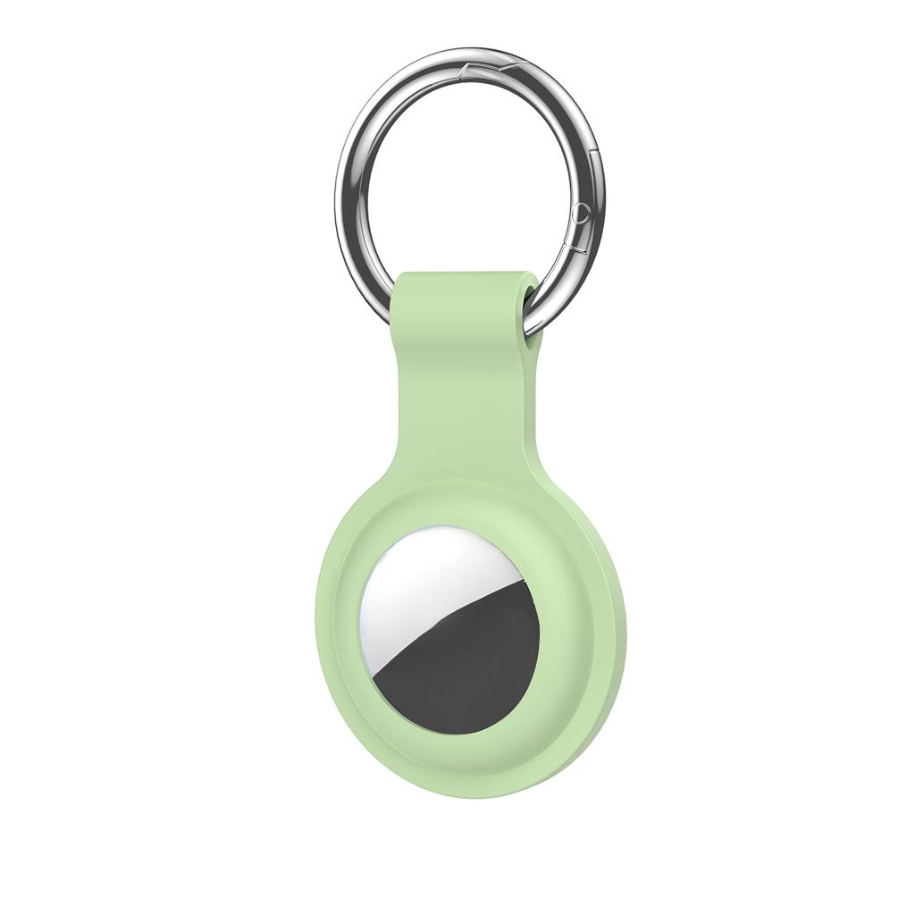 Чехол для Apple Airtags Case Liquid Silicone Protective Shell Tracker Accessories Anti-scratch Sleeve Keychain Air Tag Case