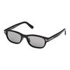 TF Minimalist Casual Rectangular Sunglasses Unisex sunglasses Black FT1352-D-01A
