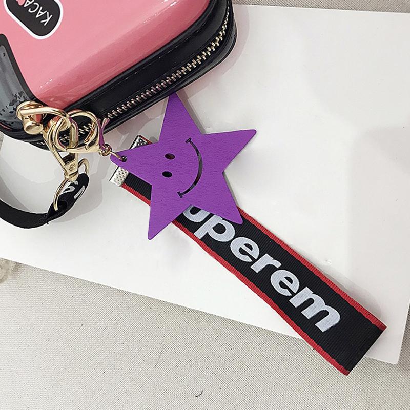 SCIONE Мини Сумка Через Плечо для Камеры 2025 Новая ПУ Расписная Милая Девичья Сумка Модная Личность Джокер Сумка Кроссбоди