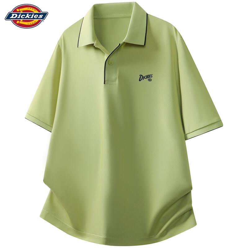 Мужская охлаждающая тонкая футболка-поло с коротким рукавом Dickies