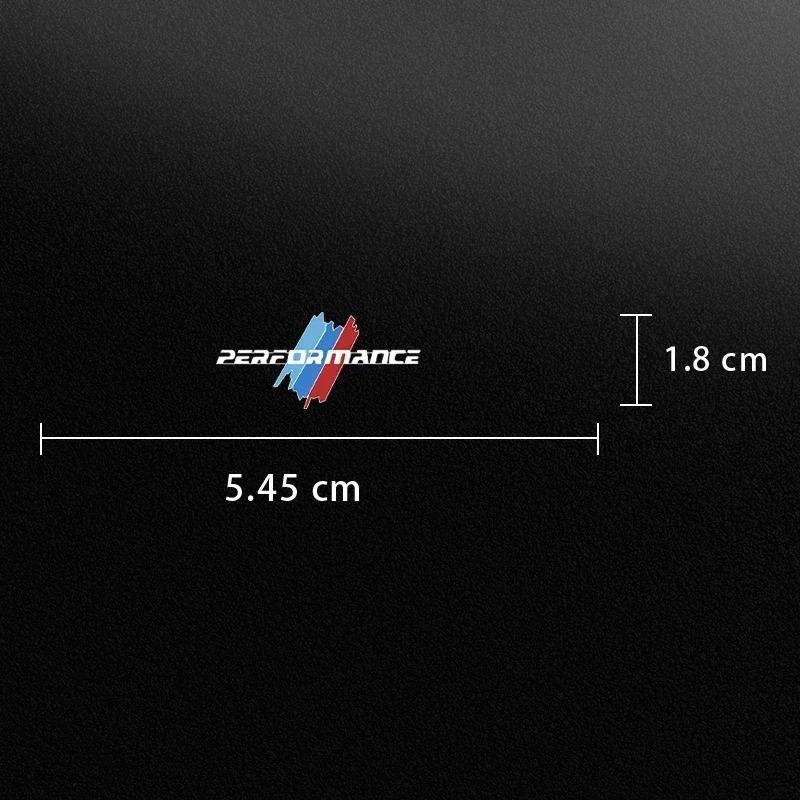 PNBX4 E60 E93 2025 For BMW M X3 X5 X6 Car Goods Brake Caliper Badge Sticker Decorate Decal For BMW 50th E36 E46 E63 E64 E65 E66 F20 F