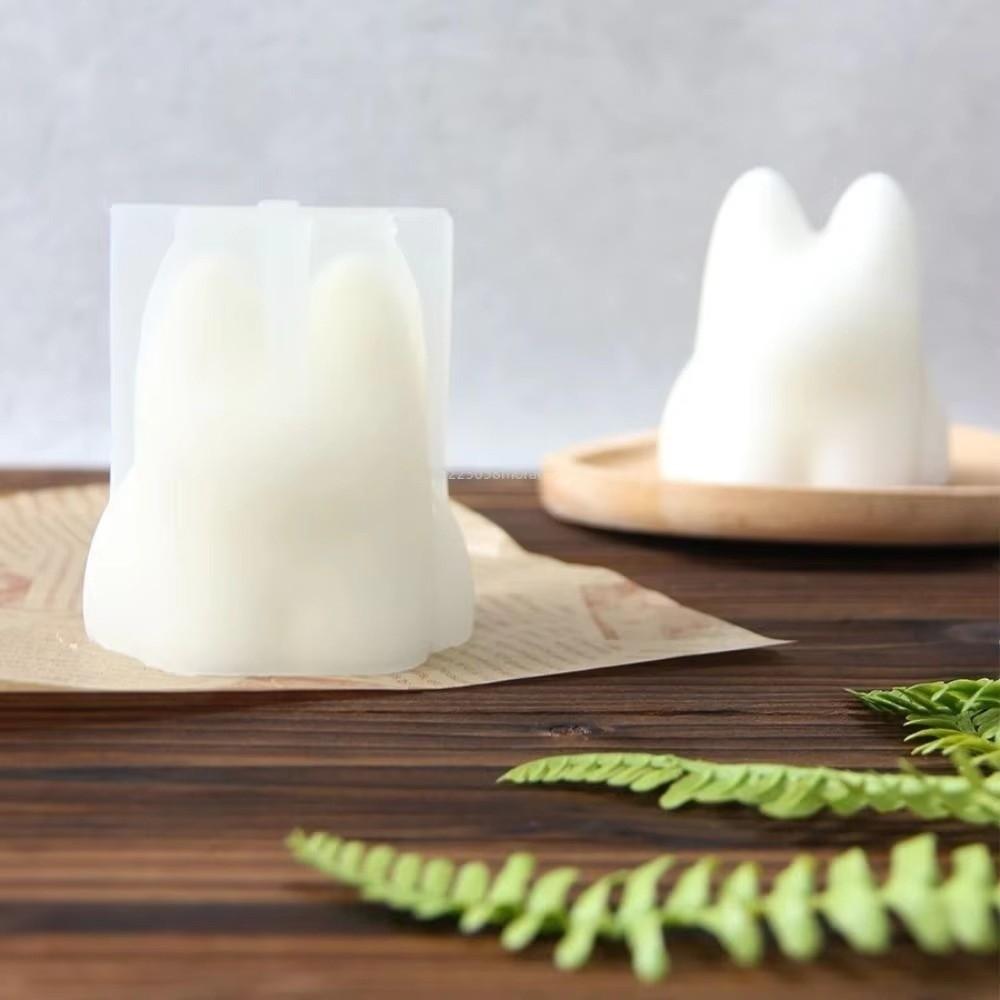 3D Shape Silicone Cat Mold Reusable Jelly Bowl Durable Cake Mold Kitchen Use