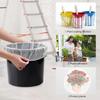 20Pcs 5 Gallon Regular Fine Mesh Bag Strainer, Elastic Top Paint Strainer, Super Tuff White Bag Filters for Use with Paint Guns and Sprayers or