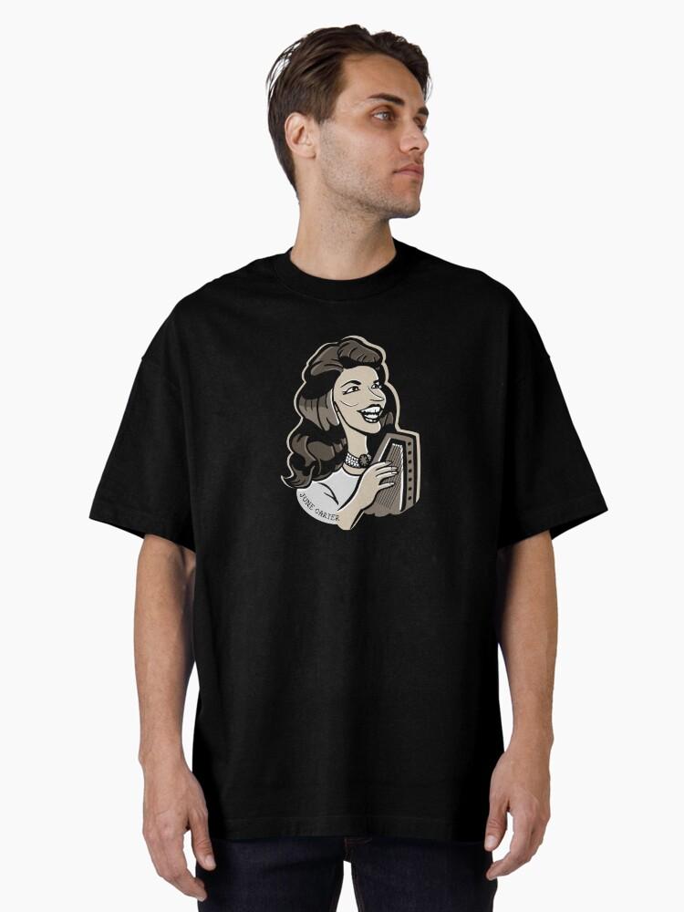 June Carter Cash June Carter cartoon Oversized T-Shirt