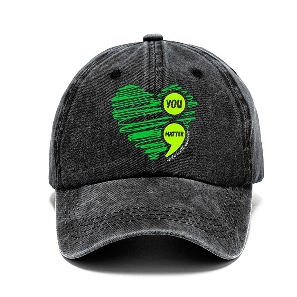 Унисекс повседневная моющаяся хлопковая бейсболка с принтом серии уличная моющаяся шляпа от солнца