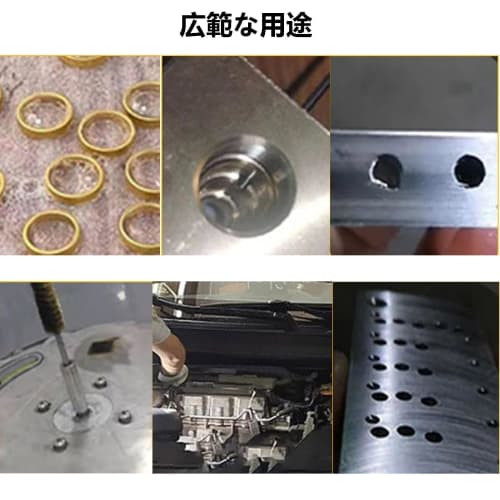 YUENTOEN Wire Brushes with Hex Shank, Brass Brushes for Electric Drills, Pack of 12, Sizes: 8mm, 9mm, 10mm, 11mm, 12mm, 13mm, 14mm, 15mm, 16m