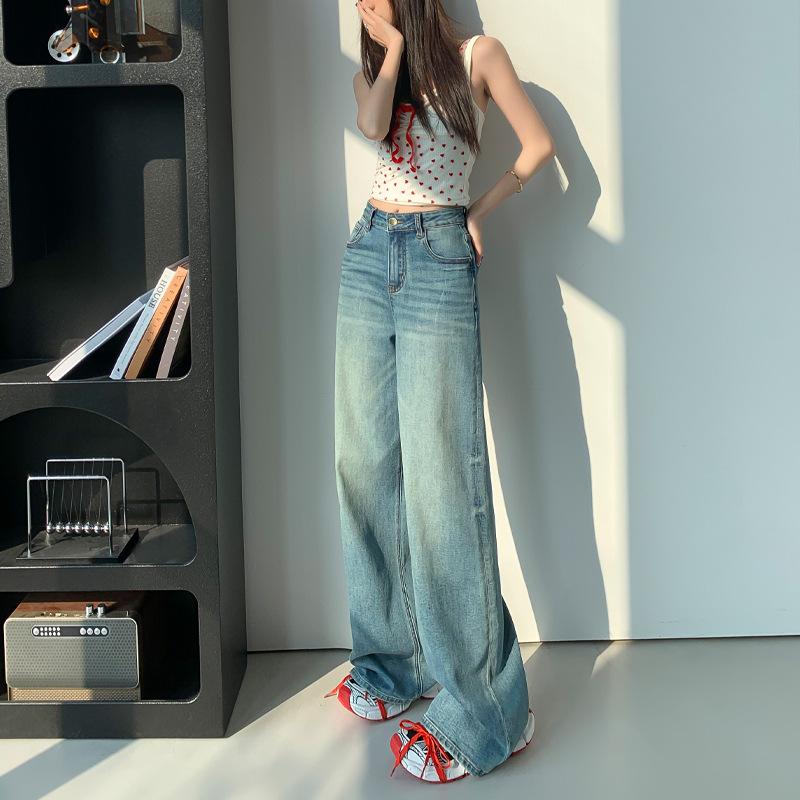 Wide-leg Pants for Women Wide-leg Jeans for Women Spring and Summer Wide-leg Pants for Women
