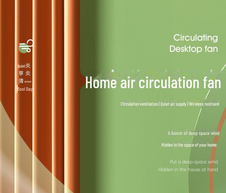 USB Electric Desktop Fan: Home, Office, Dorm, Strong Wind, Summer Circulation.