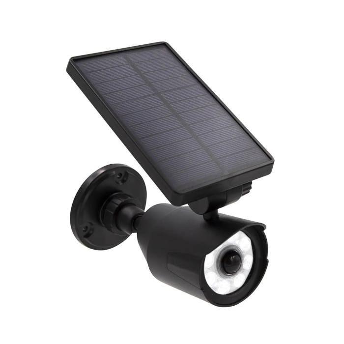 Lampe Solaire Extérieure Détecteur Mouvement 7,5m 250lm IP44 Design Caméra